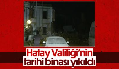 Hatay Valiliği Binası Deprem de Zarar Gördü