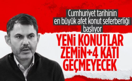 Deprem Bölgesinde Konutlar 4 Katı Geçmeyecek