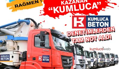 Kumluca Beton A Ş Denetimlerden Tam Not Aldı
