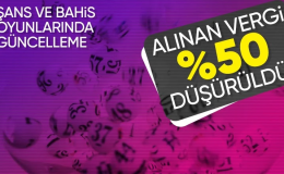 Şans Oyunlarından Alınan Vergi de Düzenleme Resmi Gazete de Yayınlandı