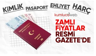 2024 Zamlı Fiyatlar Resmi Gazete de Yayınlandı
