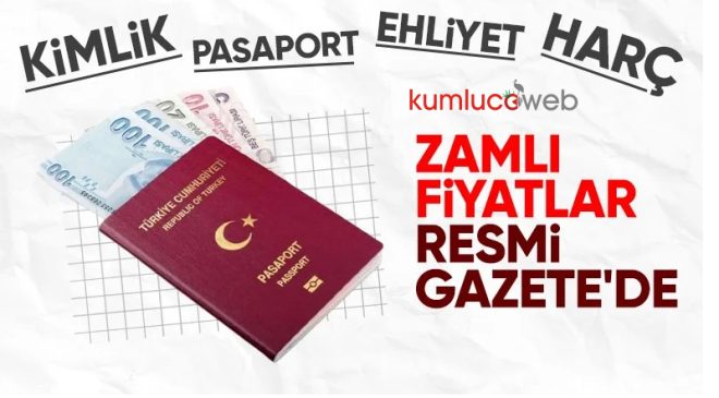 2024 Zamlı Fiyatlar Resmi Gazete de Yayınlandı