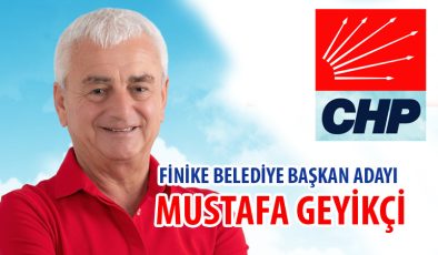 Chp Finike Belediye Başkan Adayı Mustafa GEYİKÇİ