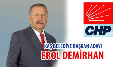 Chp Kaş Belediye Başkan Adayı Erol Demirhan