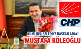 Chp Kumluca Belediye Başkan Adayı Mustafa KÖLEOĞLU