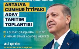 Ak Parti Antalya İlçeleri Belediye Başkan Adayları