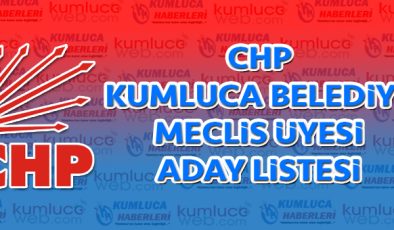 Chp Kumluca Belediye Meclis Encümen Listesi