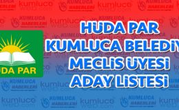 Hüdapar Kumluca Belediye Meclis Encümen Listesi