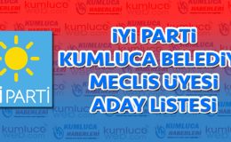 İyi Parti Kumluca Belediye Meclis Üyesi Encümen Listesi