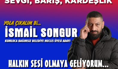 İsmail Songur Kumluca Meclis Üyesi Adayı Kimdir