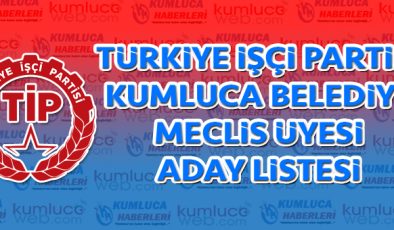 Türkiye İşçi Partisi Kumluca Meclis Encümen Listesi