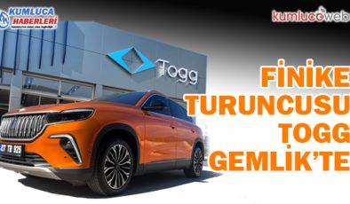 Finike Turuncusu TOGG Gemlik Fabrikasında