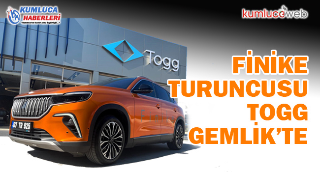 Finike Turuncusu TOGG Gemlik Fabrikasında
