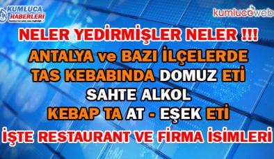 Domuz Etli Kebap Satan Antalya Lokantası