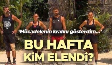 SURVİVOR KİM ELENDİ, KİM GİTTİ 27 MAYIS 2025? Survivor’a veda eden isim kim oldu, Aycan mı Sema mı elendi, dün akşam eleme düellosunu kim kazandı? Şoke eden ayrılık: ‘Mücadelenin hükümdarını gösterdim…’