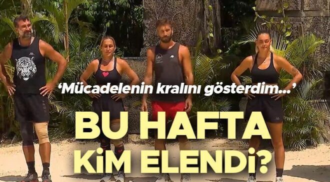 SURVİVOR KİM ELENDİ, KİM GİTTİ 27 MAYIS 2025? Survivor’a veda eden isim kim oldu, Aycan mı Sema mı elendi, dün akşam eleme düellosunu kim kazandı? Şoke eden ayrılık: ‘Mücadelenin hükümdarını gösterdim…’