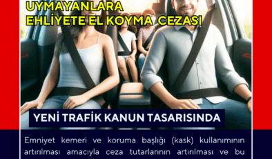 Emniyet Kemeri ve Kask Takmama Cezası 2025