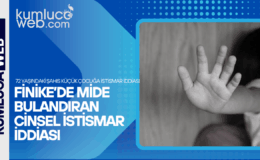 Finike de Küçük Çocuğa Cinsel İstismar İddası
