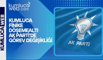 Ak Parti Kumluca Finike Döşemealtı Teşkilatlarında Değişim
