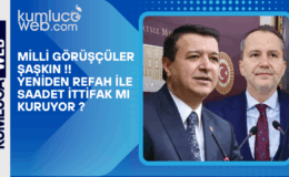 Saadet ve Yeniden Refah İttifakı mı Başlayacak